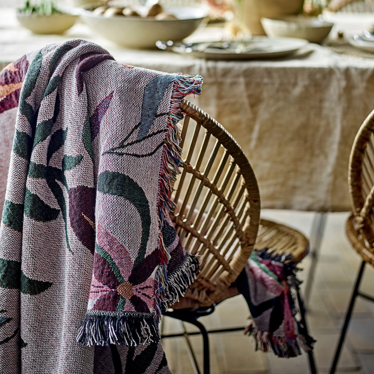 Yash Cotton Throw - Multi