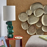 Raynee Pebble Iron Wall Decor - Brass