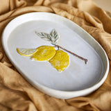 Hadden Stoneware Platter - Beige