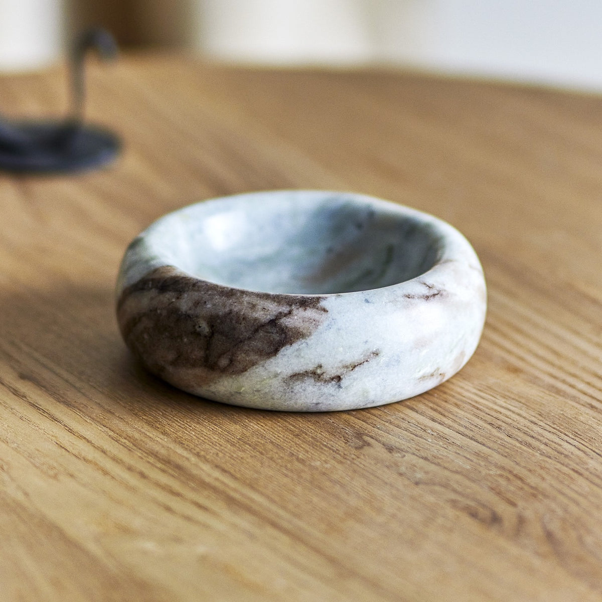 Indah Marble Bowl 15cm - Grey