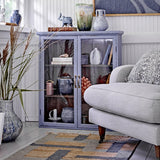 Hazem Wooden Cabinet 91cm - Blue