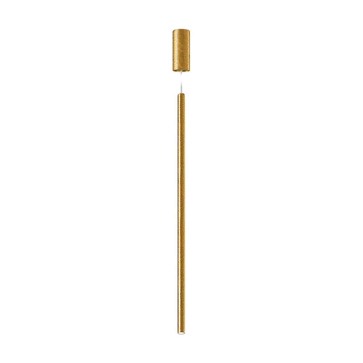 To-Be Aluminium Linear LED Pendant Light 85cm - Gold Leaf