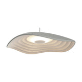 Valentina S/24 Aluminium LED Pendant Light - Light Grey & White
