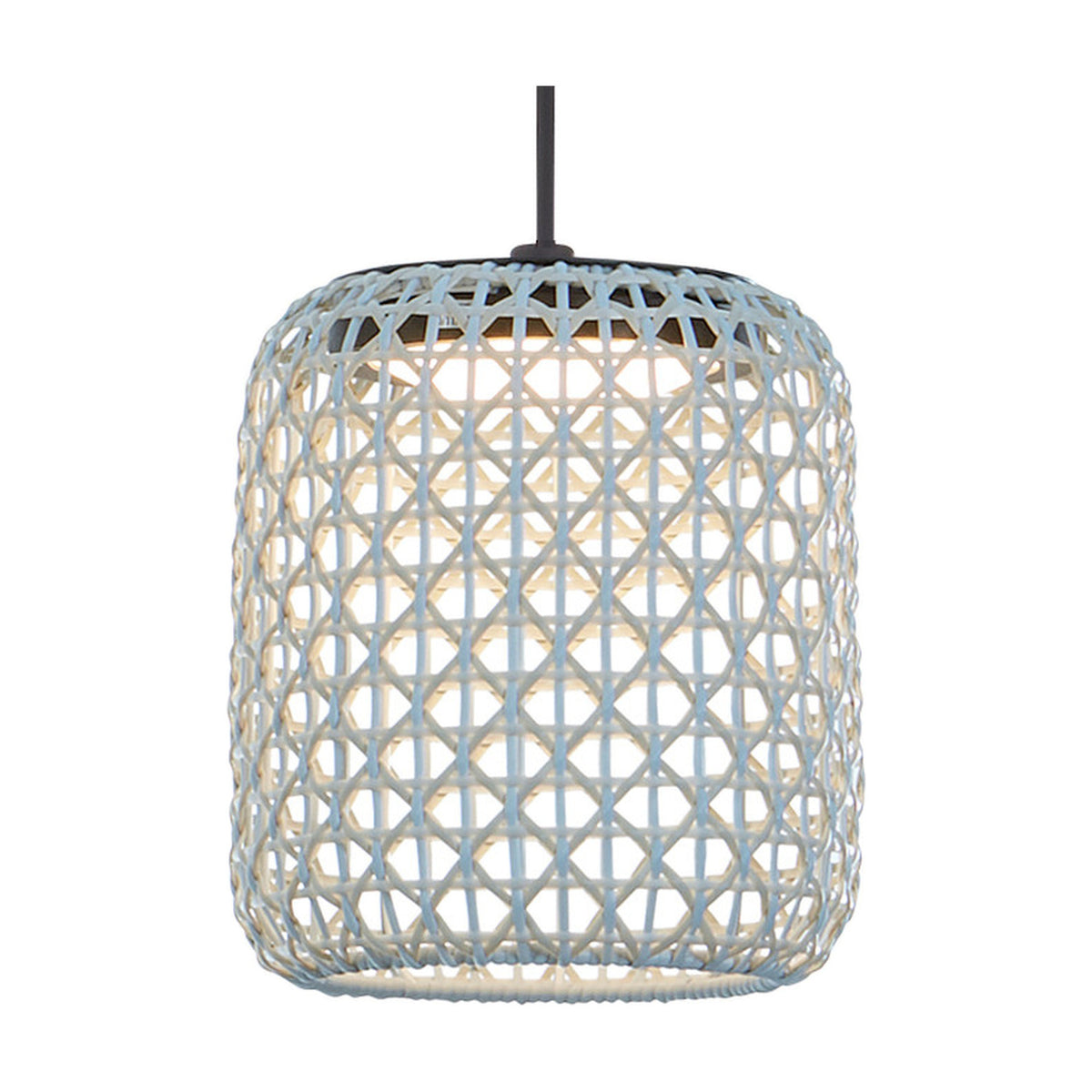 Nans S/21 Outrack Woven LED Outdoor Track Pendant Light - Beige