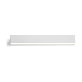 Toy S LED Wall Light 57.7cm in white, a slim rectangular bar with a bottom light strip and clean flat finish, shown on a plain white background.