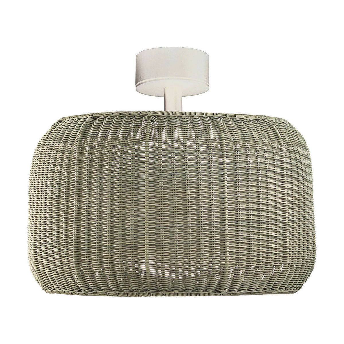 Fora PF Drum LED Outdoor Ceiling Light - Light Beige