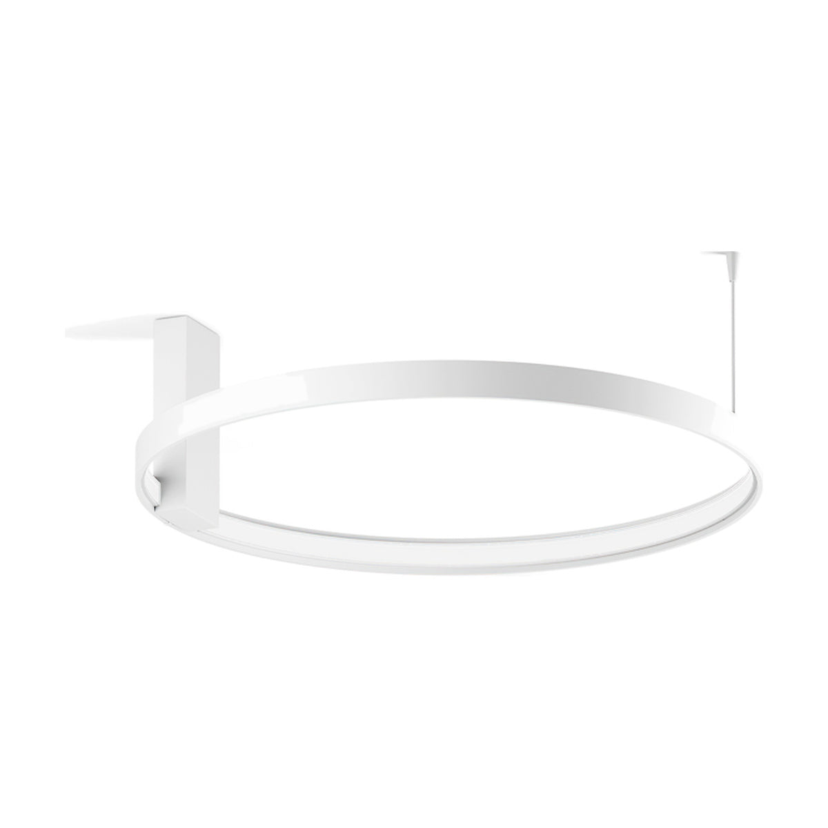 Zero Round Aluminium Ring LED Wall & Ceiling Light 50cm