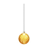 Murané Caramel Glass Sphere Pendant Light 15cm - Champagne
