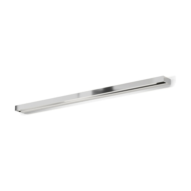 Zero Line Metal Linear Wall & Ceiling Light, 102cm, a slim chrome bar fixture with integrated LED strip, shown at an angle on a plain white background.