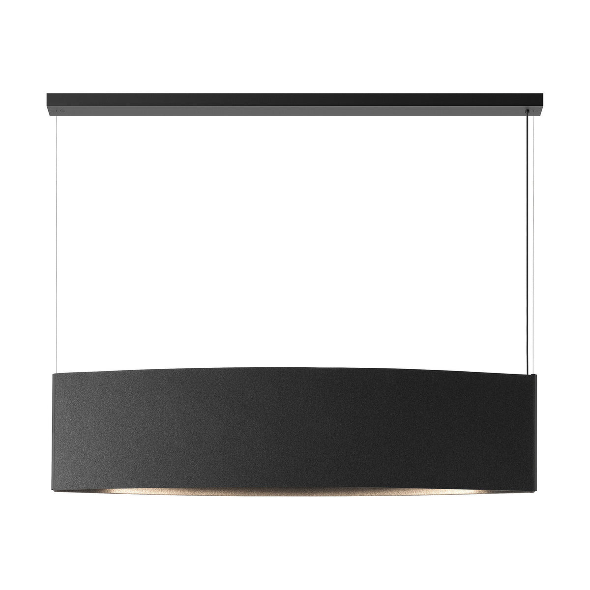 Noren S/151 Fabric LED Pendant Light - Dark Grey