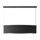 Noren S/151 Fabric LED Pendant Light - Dark Grey