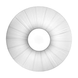 Siam 120 Ribbon Ceiling Light - White