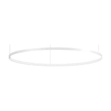 Zero Round Aluminium Ring LED Pendant Light 122cm Without Canopy