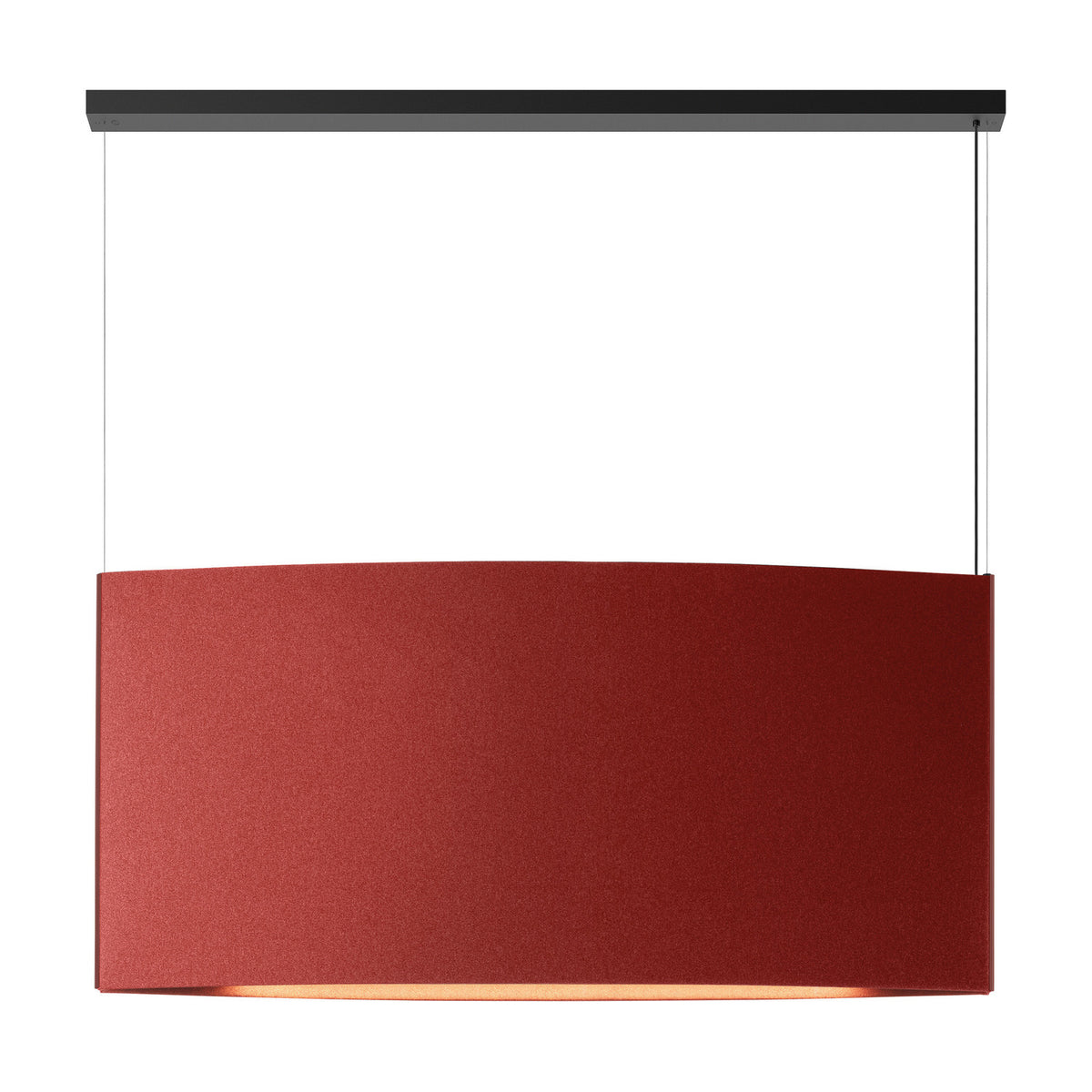 Noren S/151.2 Fabric LED Pendant Light - Terracotta