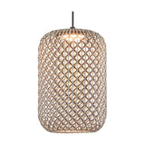 Nans S/31.2 Outrack Woven LED Outdoor Track Pendant Light - Brown