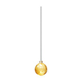 Murané Caramel Glass Sphere Pendant Light 10cm - Champagne