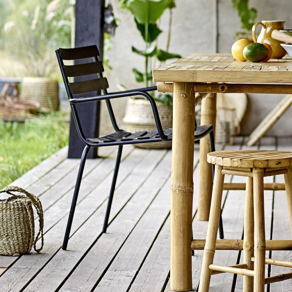 Monsi Garden Chair - Black