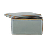 Pixie Stoneware Butter Dish - Green