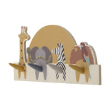 Mallen Wooden Coat Rack - Multi
