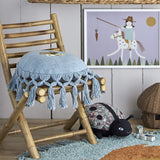 Mini Sole Bamboo Kids Chair - Beige