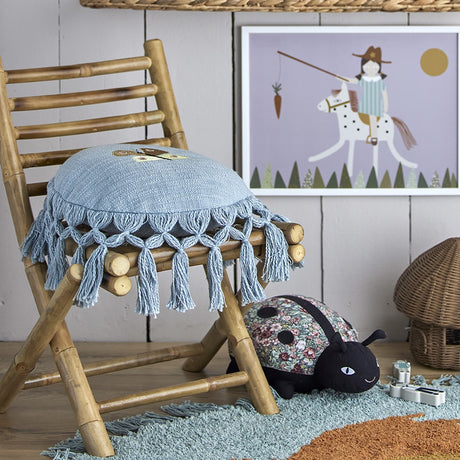 Mini Sole Bamboo Kids Chair - Beige