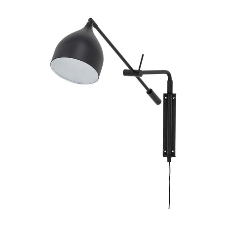 Lyam Iron Wall Light - Black