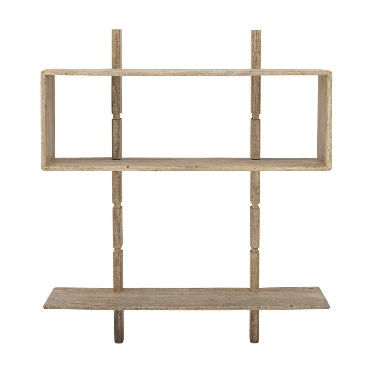 Millian Wooden Wall Shelf 110.5x96.5cm - Beige