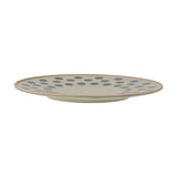 Tinni Dotted Stoneware Dinner Plate - Beige