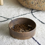 Buddy Stoneware Pet Bowl 21.5cm - Brown