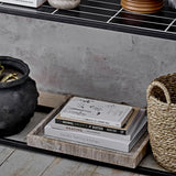 Majsa Marble Tray 35x35cm - Brown