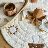Agnes Cotton Play Mat - Cream