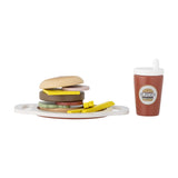Jools Play Food Set of 13 - Brown