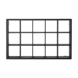 Olinn Wooden Wall Shelf - Black