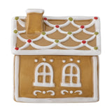Ginnie House Ceramic Christmas Jar with Lid & Spoon 349ml - Brown