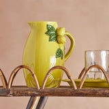 Limone Stoneware Jug 1600ml - Yellow