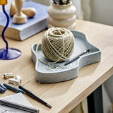 Lakey Stoneware Tray - Blue