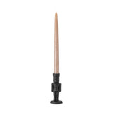 Vernon Cast Iron Christmas Candle Holder - Black