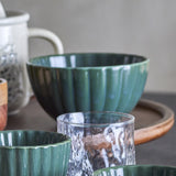 Latina Stoneware Bowls 12cm Set of 6 - Green