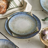 Calen Stoneware Plate - Blue