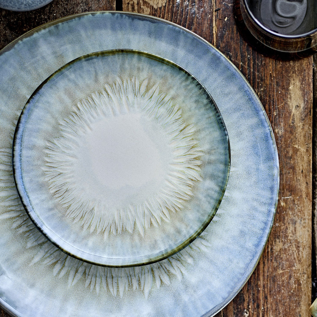 Calen Stoneware Side Plate - Blue