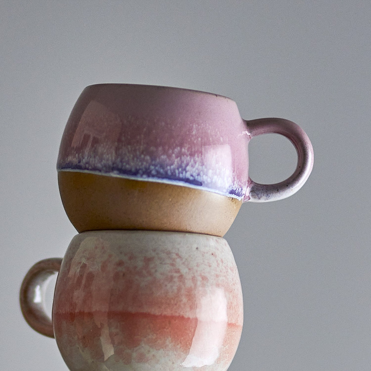 Paula Stoneware Espresso Cup 140ml - Pink