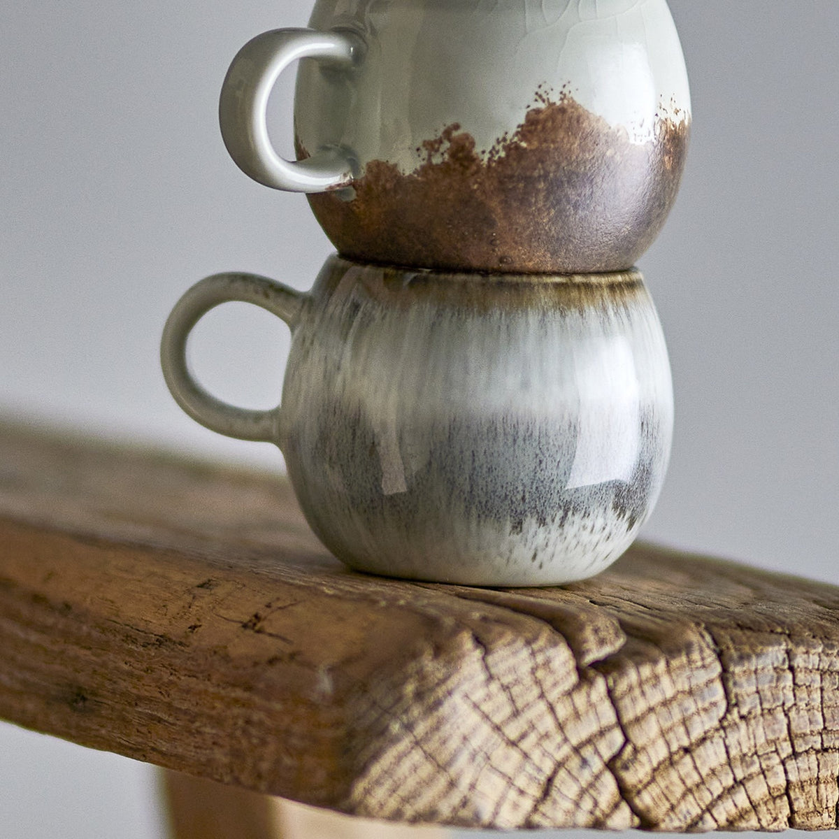 Paula Stoneware Espresso Cup 140ml - Grey