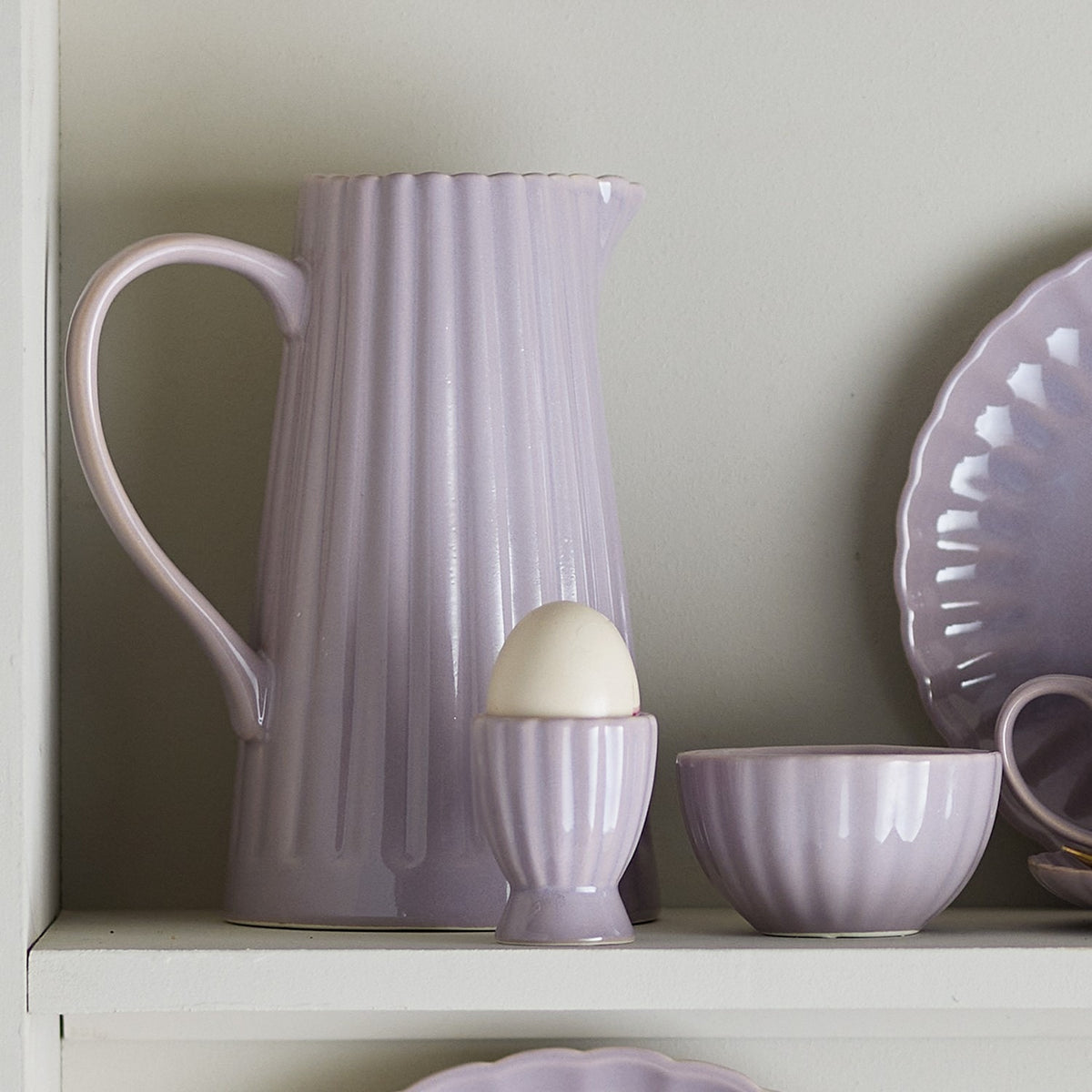 Latina Stoneware Jug 1200ml - Purple