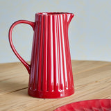 Latina Stoneware Jug 1200ml - Red