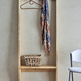 Vance Wooden Clothes Rail - Beige