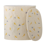 Pippine Stoneware Storage Jar with Lid 1800ml - Cream