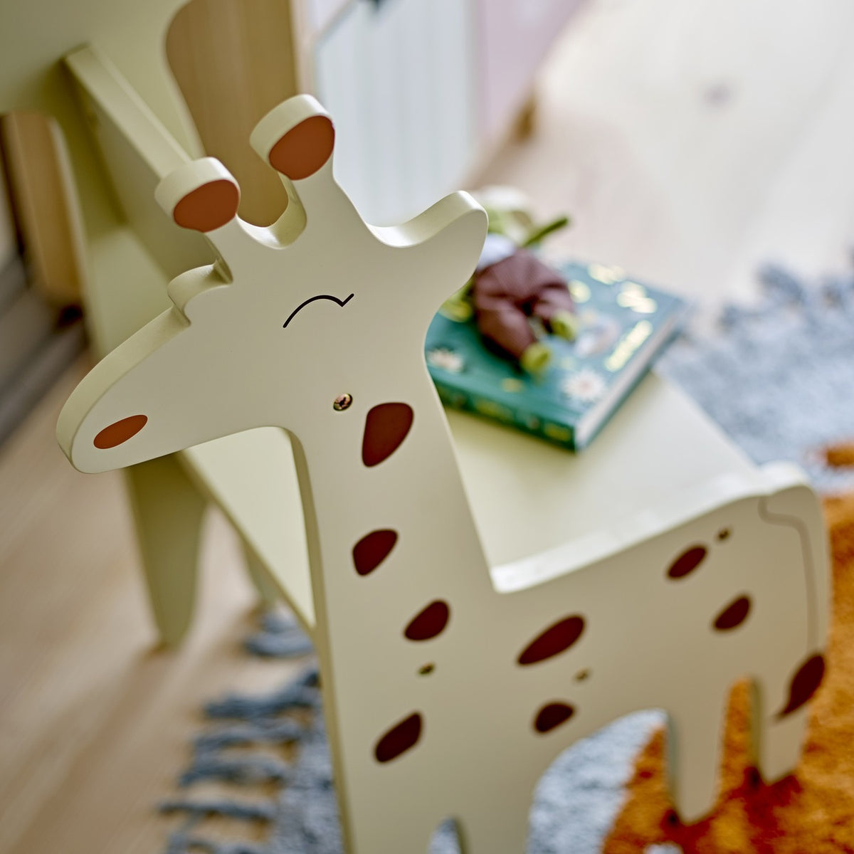 Ibber Giraffe Kids Chair - Green