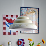 Lacya Iron Pendant Light - Beige