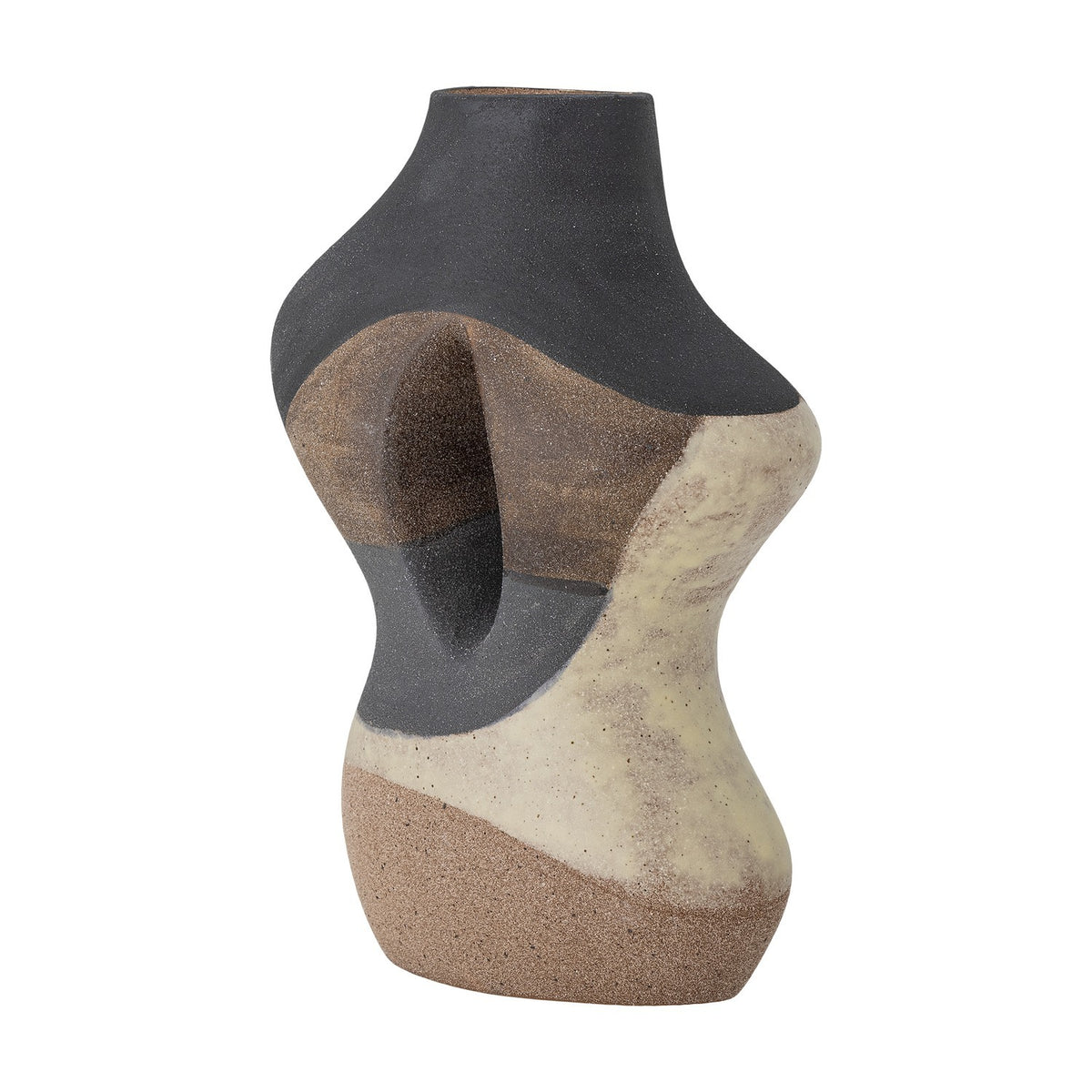 Vica Stoneware Vase 27cm - Multi