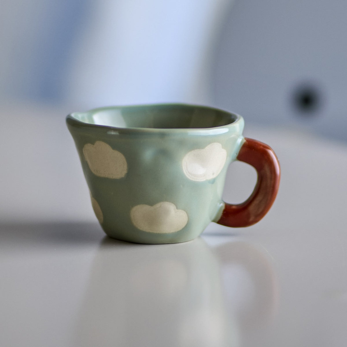 Nini Stoneware Cup 110ml - Blue